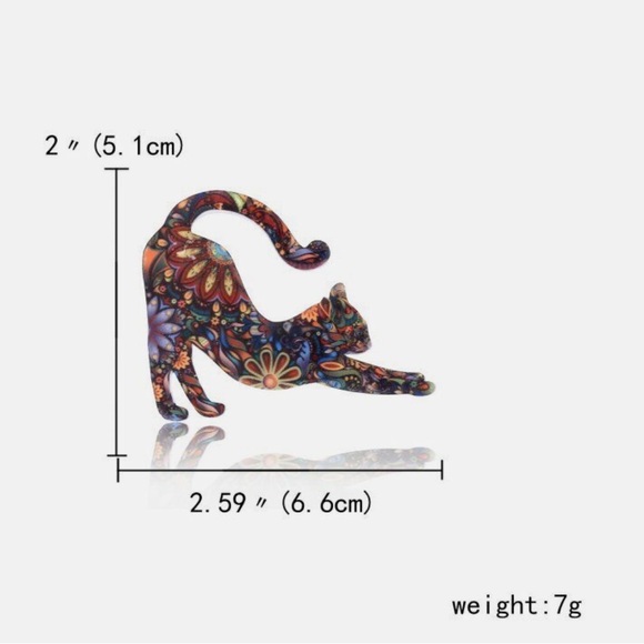 Cat Brooch - Picture 4 of 6